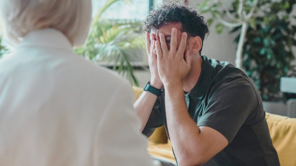 Man in Medication-Assisted Treatment